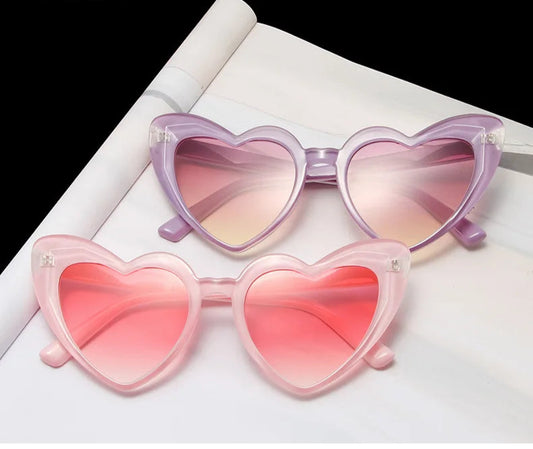 Trendy Heart-Shaped Sunglasses