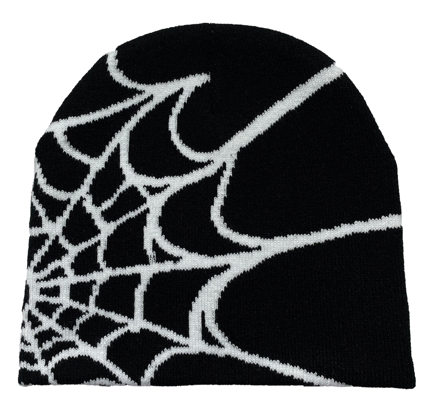 Spider Web Knitted Beanie