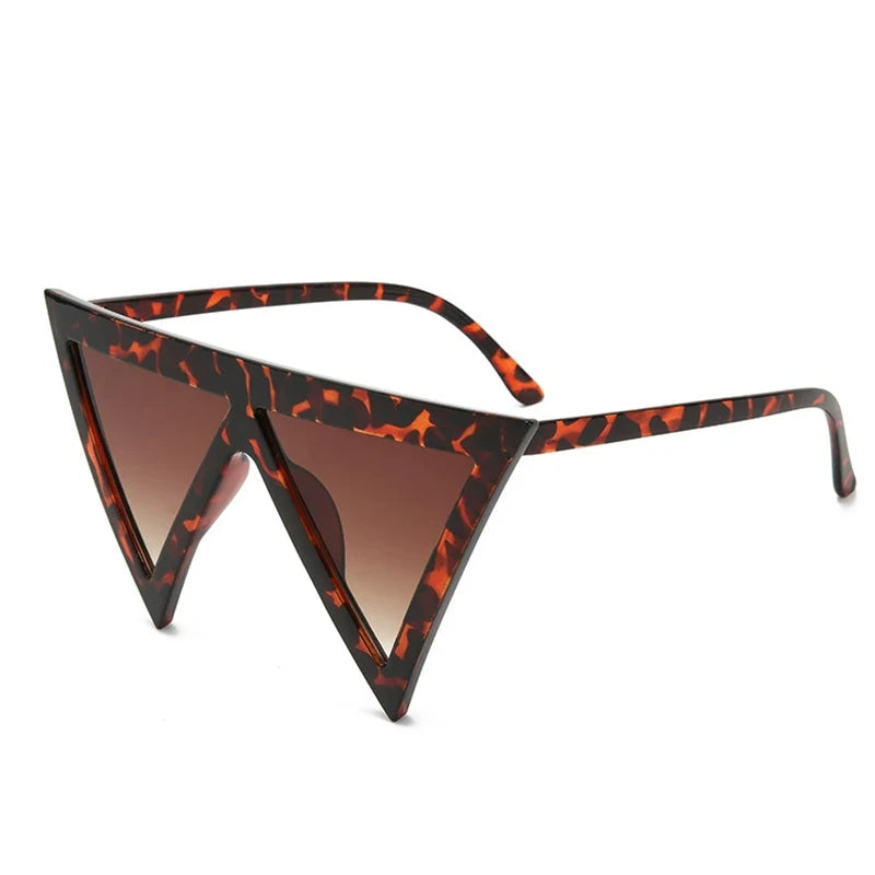 Oversized Triangle Punk Sunglasses
