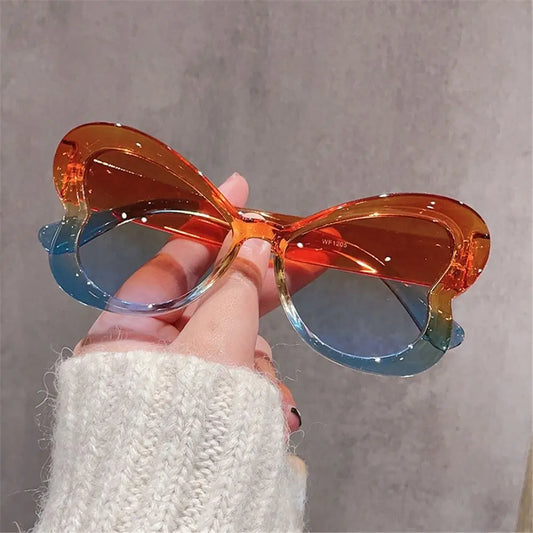 Gradient Butterfly Sunglasses