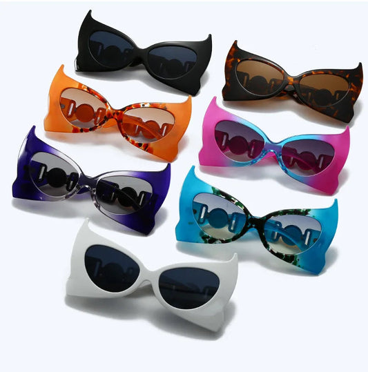 Oversized Cat Eye Vintage Sunglasses
