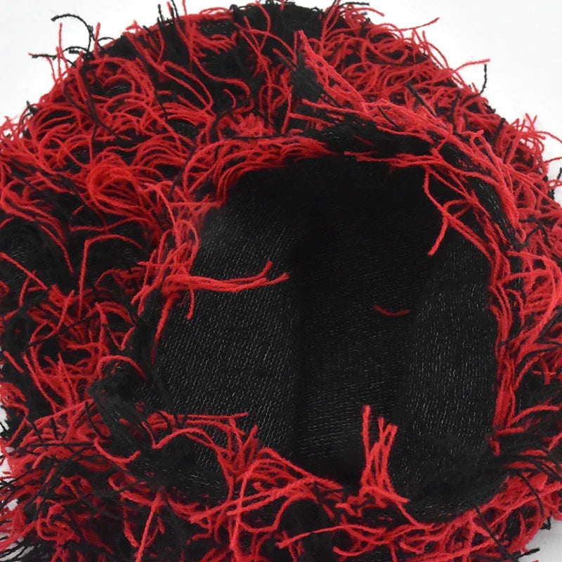 Distressed Balaclava Full Face Ski Mask