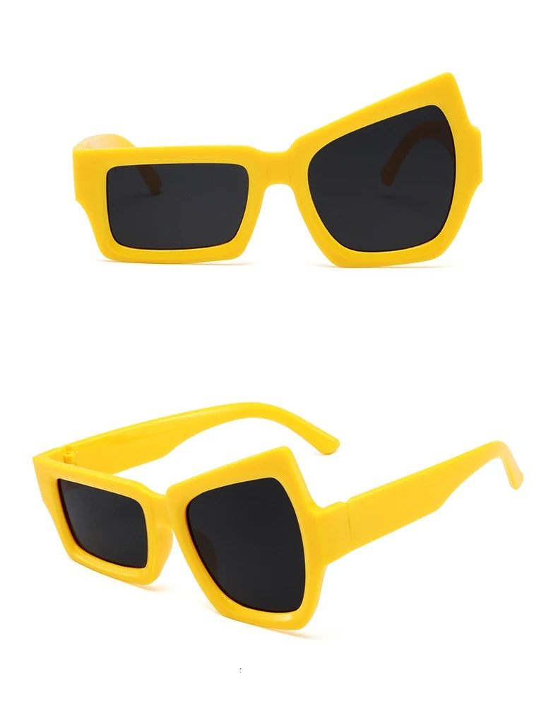 New Fashion Irregular Square Sunglasses