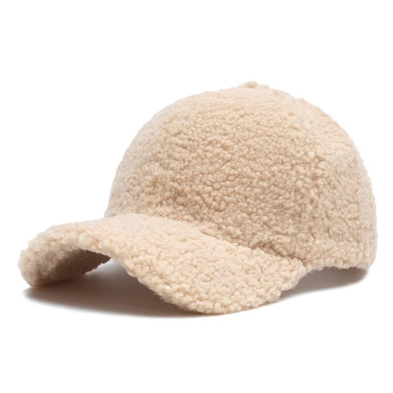 Plush Baseball Cap