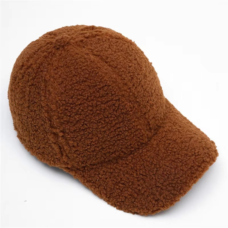 Plush Baseball Cap