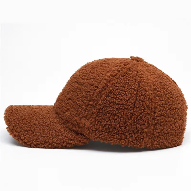 Plush Baseball Cap