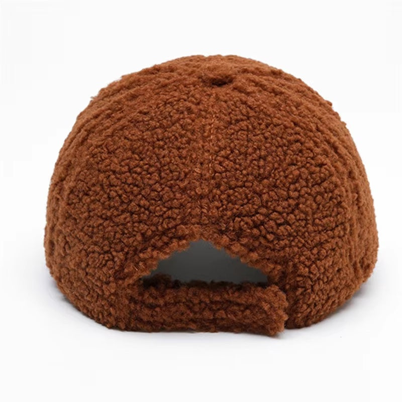 Plush Baseball Cap