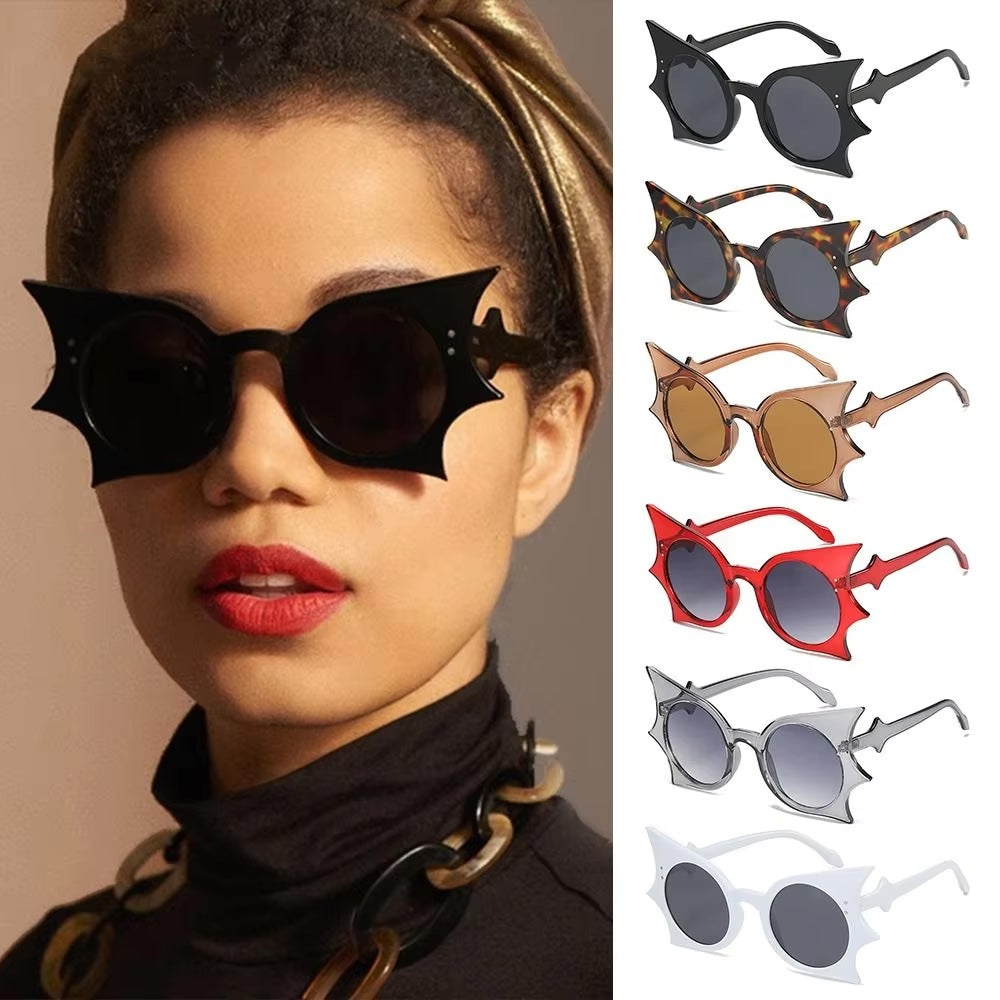 Spooky Fashion Bat Wings Sunglasses