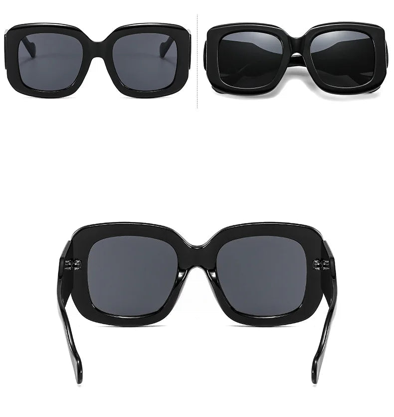 Oversized Square Vintage Sunglasses