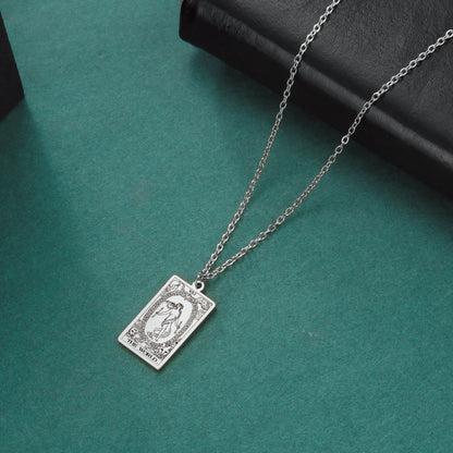 Tarot Card Pendant Necklace