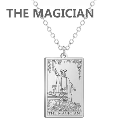 Tarot Card Pendant Necklace