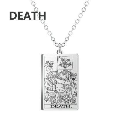 Tarot Card Pendant Necklace