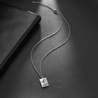 Tarot Card Pendant Necklace