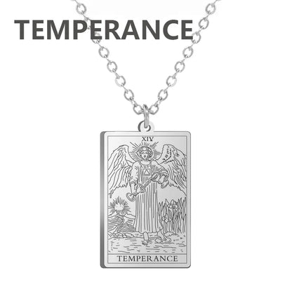 Tarot Card Pendant Necklace