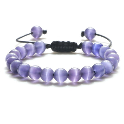 Natural Stone Beads Adjustable Bracelet