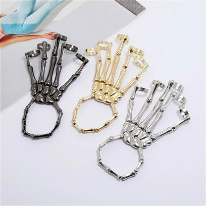 Steampunk Skeleton Hand Bracelet
