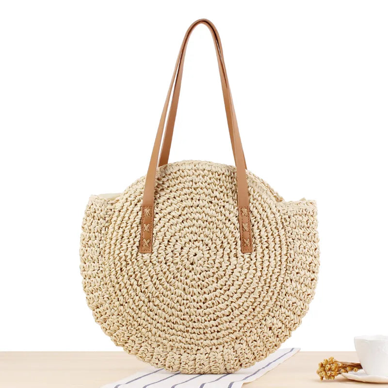 Bohemian Stylish Straw Beach Shoulder Bag