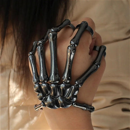 Steampunk Skeleton Hand Bracelet