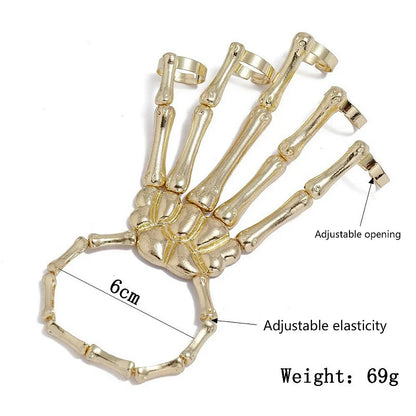 Steampunk Skeleton Hand Bracelet