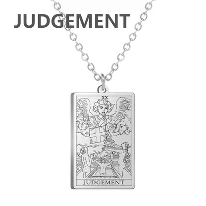 Tarot Card Pendant Necklace