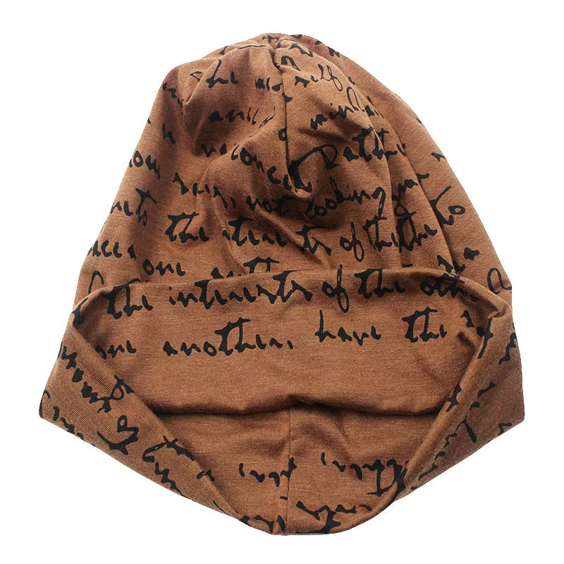 Cursive Script Beanie Hat