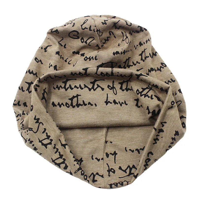 Cursive Script Beanie Hat