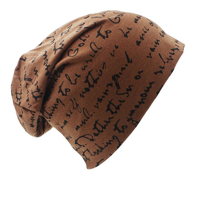Cursive Script Beanie Hat