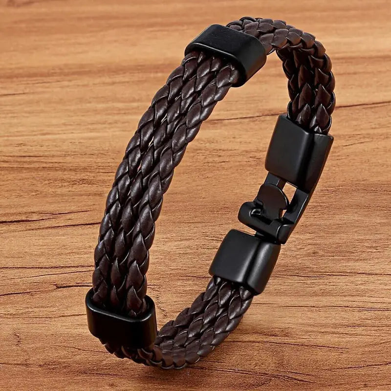 Classic Men's Leather Bracelet