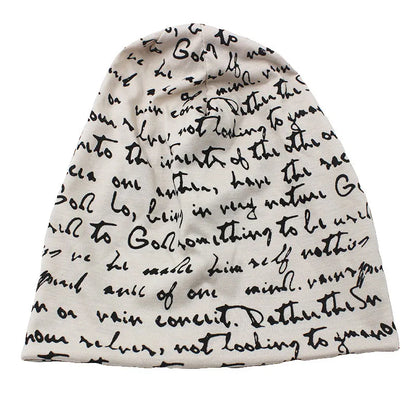 Cursive Script Beanie Hat