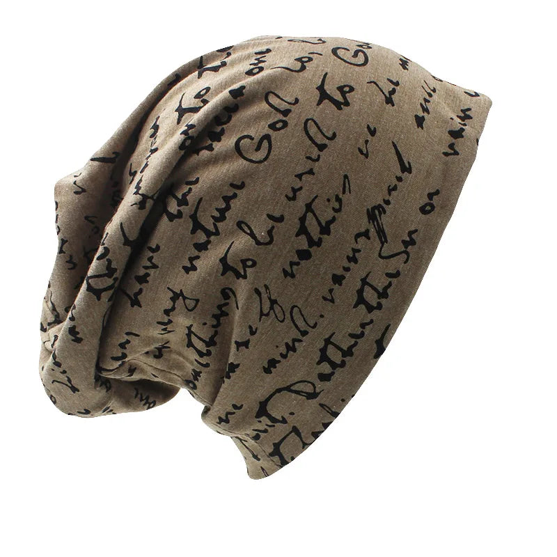 Cursive Script Beanie Hat