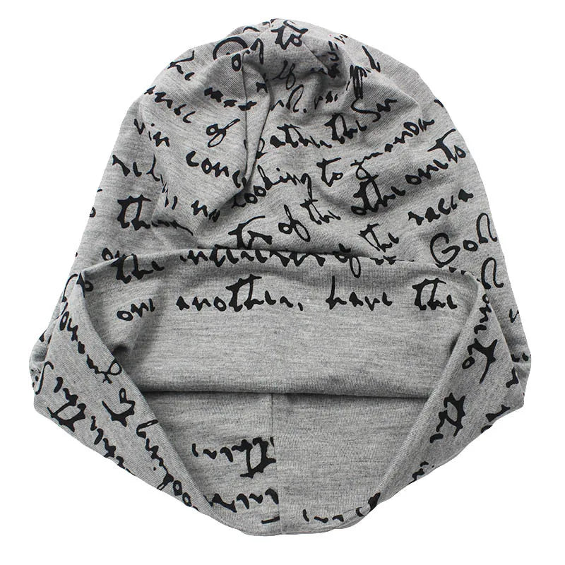 Cursive Script Beanie Hat