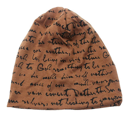 Cursive Script Beanie Hat