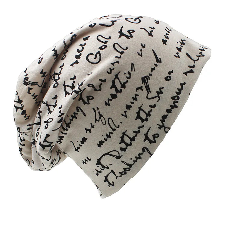 Cursive Script Beanie Hat