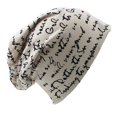 Cursive Script Beanie Hat