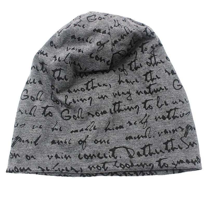 Cursive Script Beanie Hat