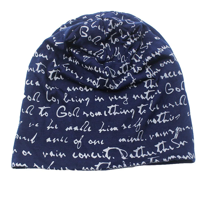 Cursive Script Beanie Hat