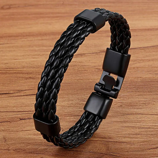 Classic Men's Leather Bracelet