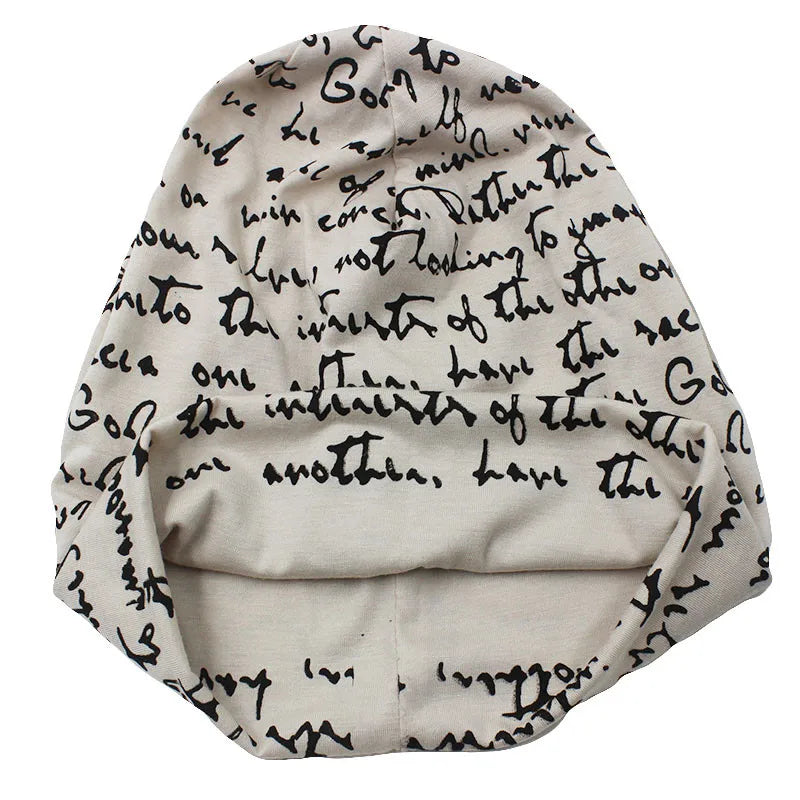 Cursive Script Beanie Hat