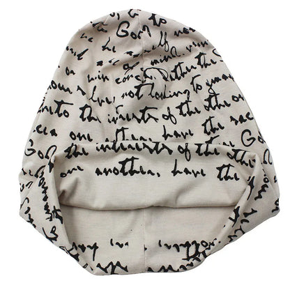 Cursive Script Beanie Hat
