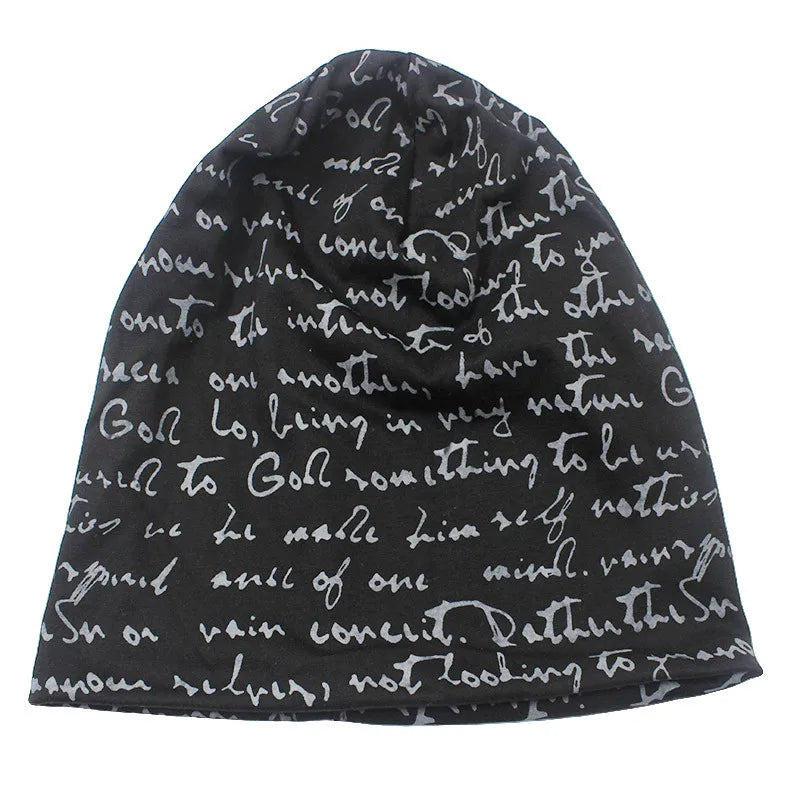 Cursive Script Beanie Hat