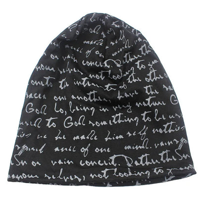 Cursive Script Beanie Hat