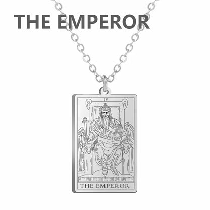 Tarot Card Pendant Necklace