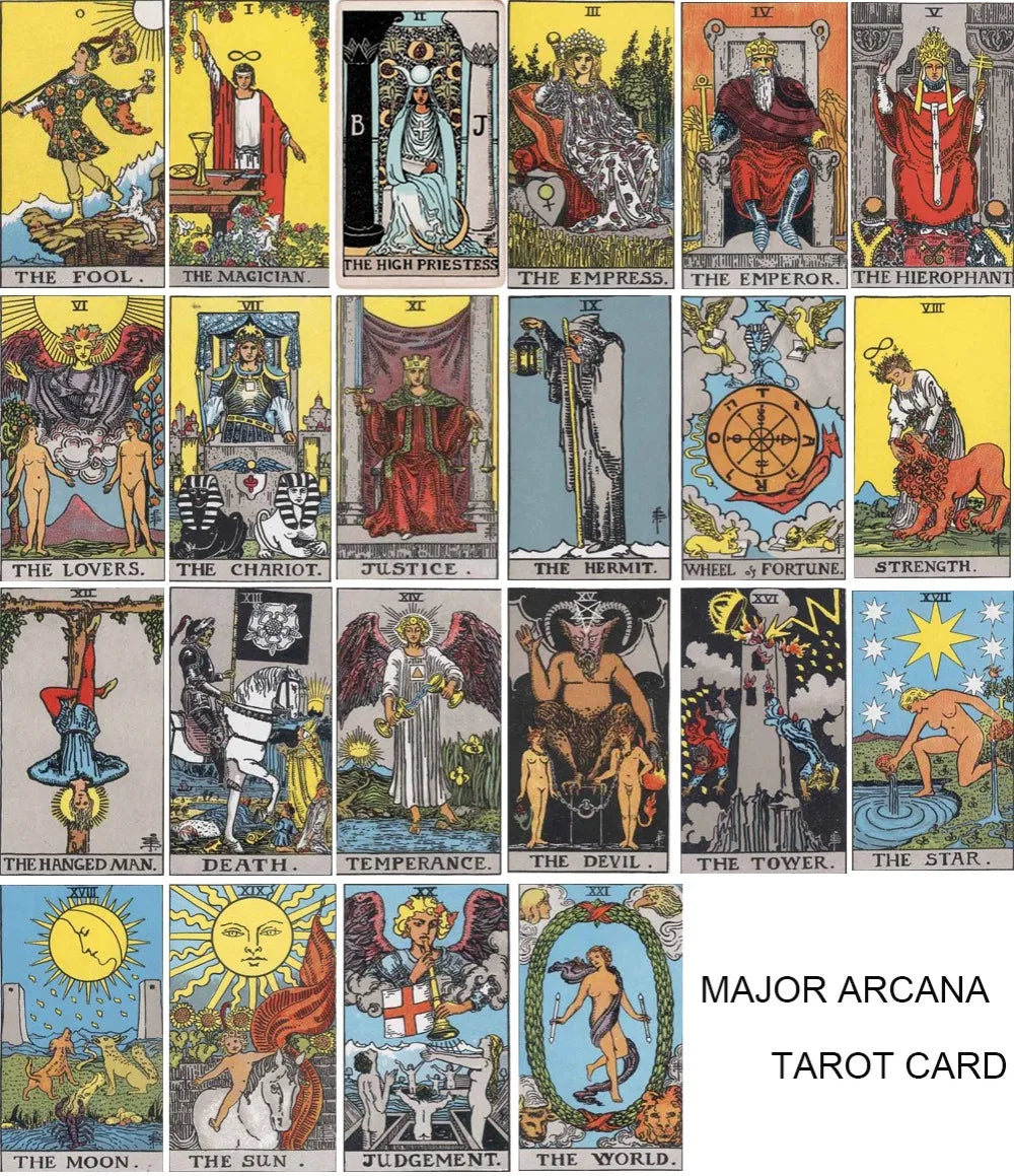 Tarot Card Pendant Necklace