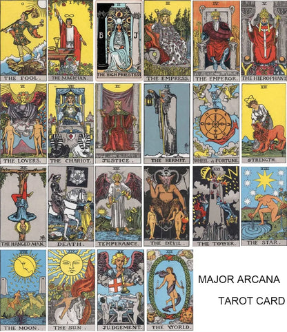 Tarot Card Pendant Necklace