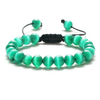 Natural Stone Beads Adjustable Bracelet