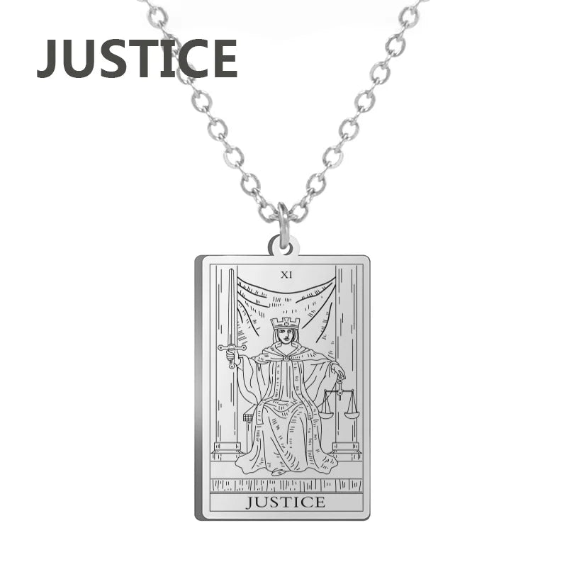 Tarot Card Pendant Necklace