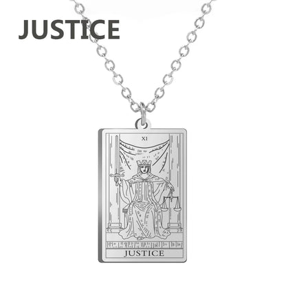 Tarot Card Pendant Necklace