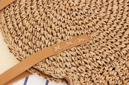 Bohemian Stylish Straw Beach Shoulder Bag