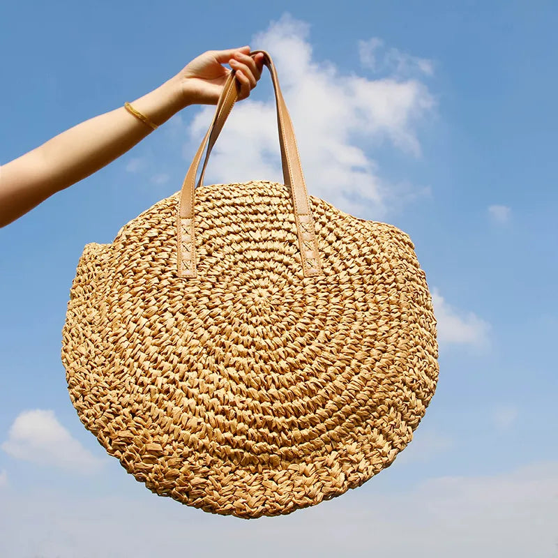 Bohemian Stylish Straw Beach Shoulder Bag