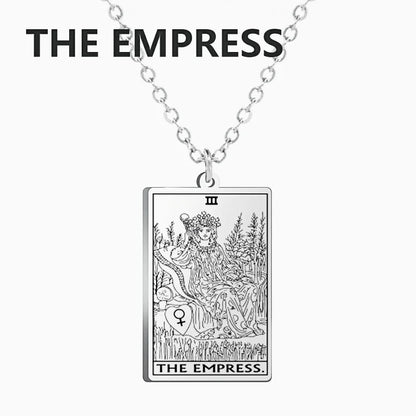Tarot Card Pendant Necklace